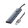 Baseus UltraJoy Series Lite 4-Port 150cm (USB - 4x USB3.0, szary) - 1310889 - zdjęcie 3